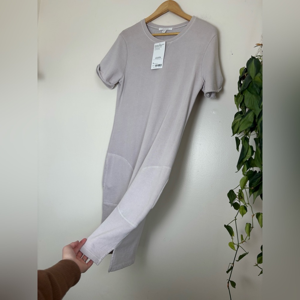 Athleta Uptempo Short Sleeve Dress In Lilac - Picture 6 of 9